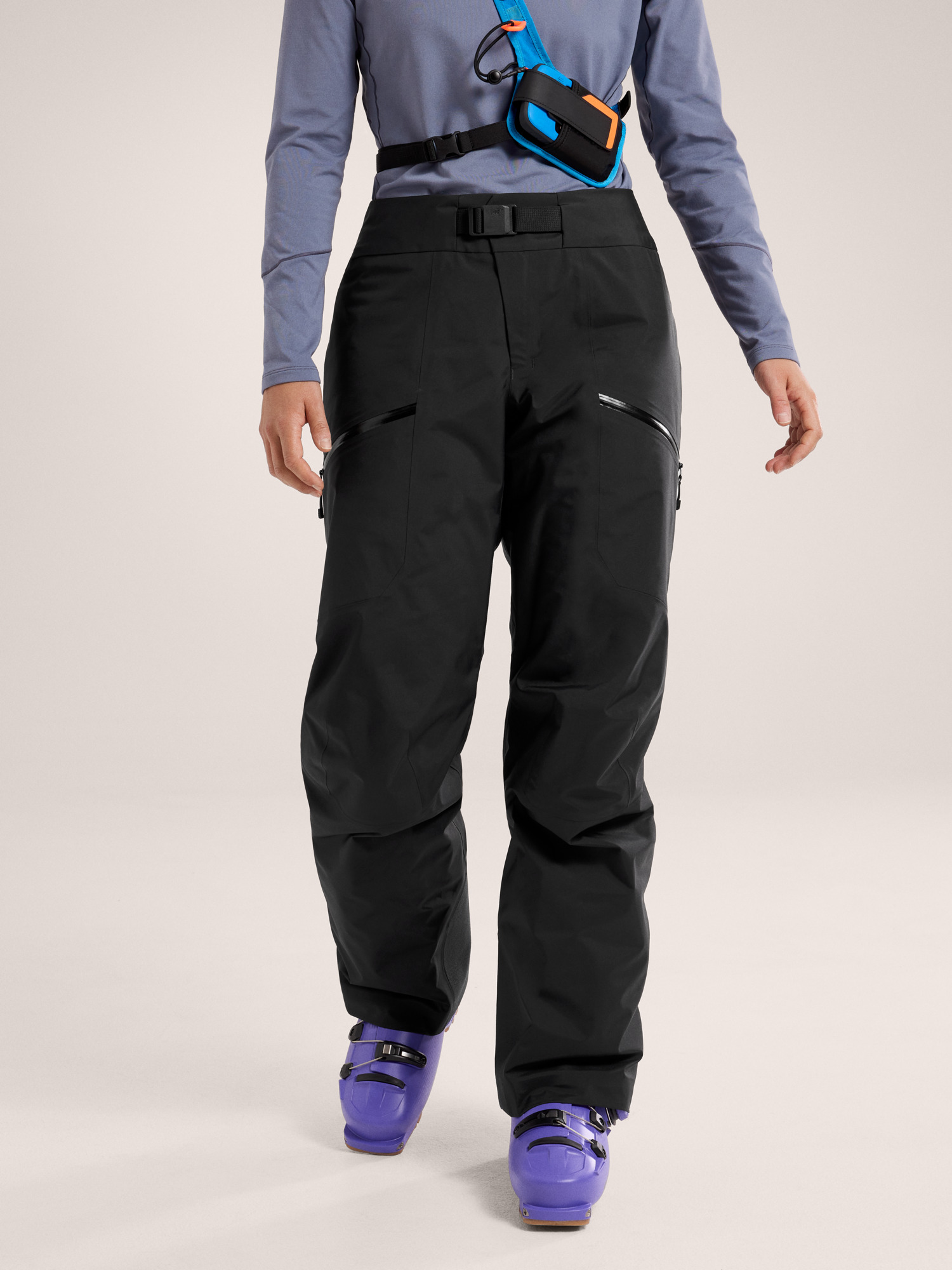 F24-X000009107-Sentinel-Insulated-Pant-Black-Women-s-Front-View