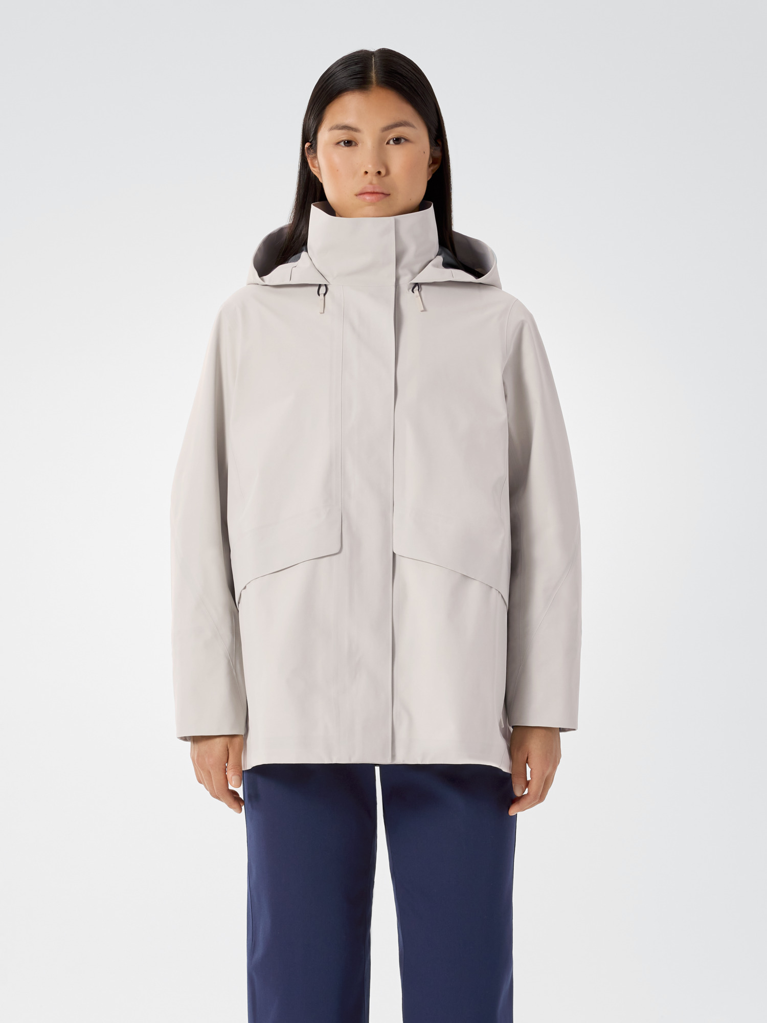 F25-X000009524-Ifora-Jacket-Dark-Cocoon-Women-s-Front-View