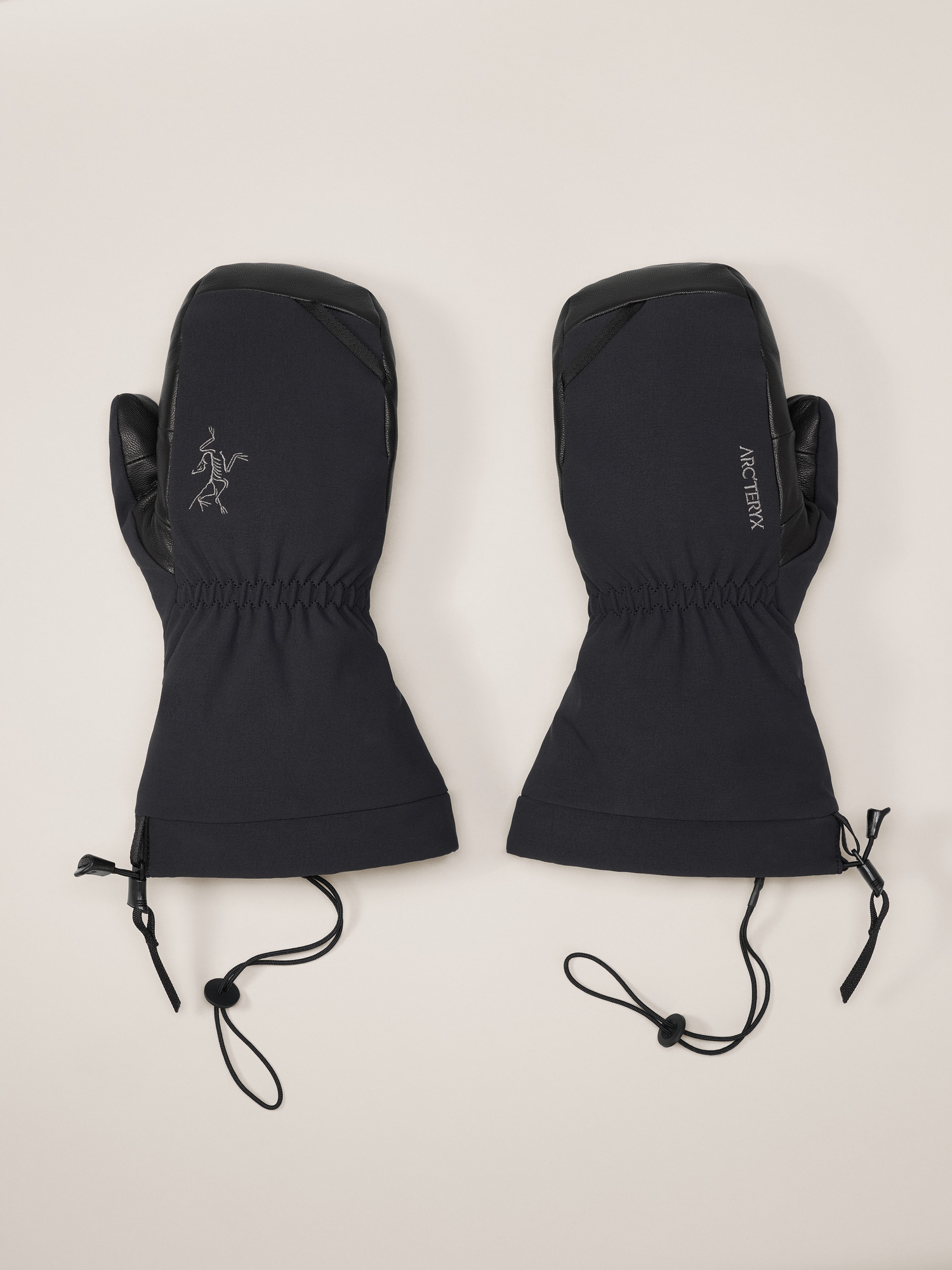 F25-X000009940-Fission-SV-Mitten-Black-Front