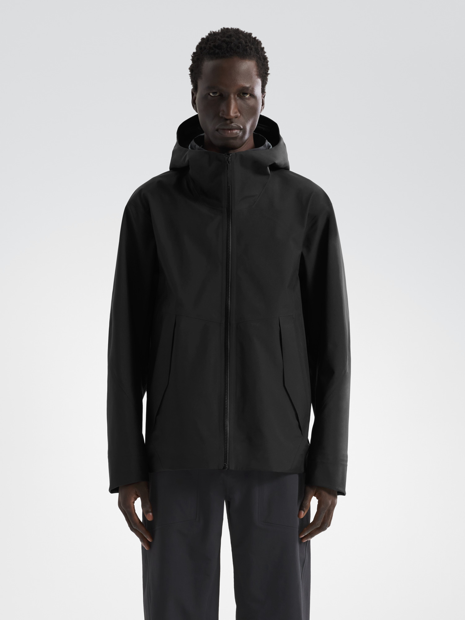 F25-X000010022-Diode-Jacket-Black-Front-View