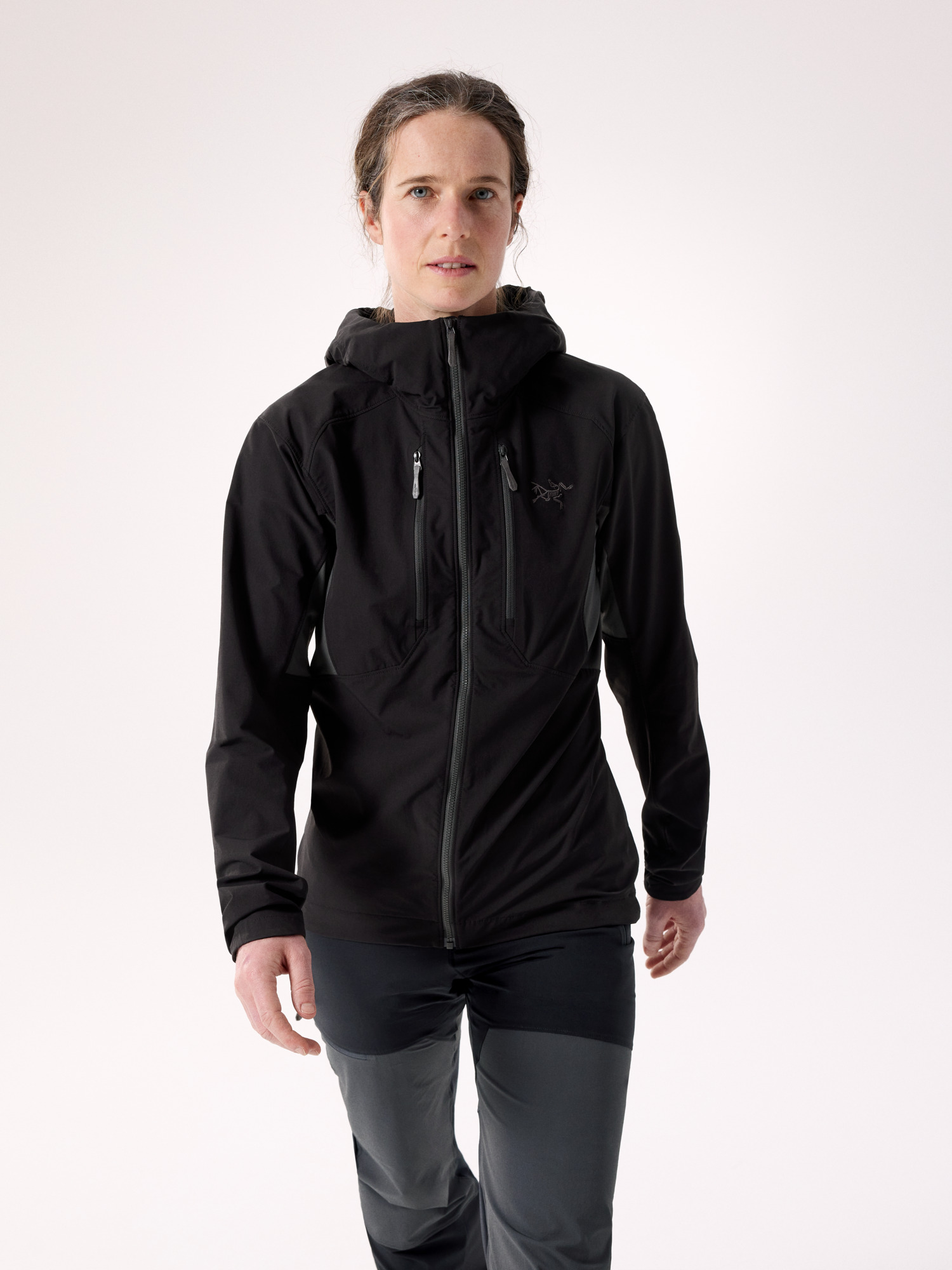 S26-X000009515-Psiphon-Hoody-Black-Graphite-Women-s-Front-View